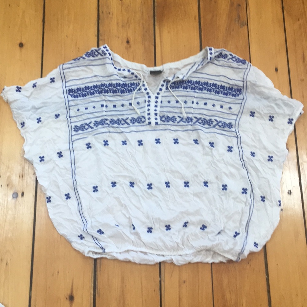 Embroidered summer top